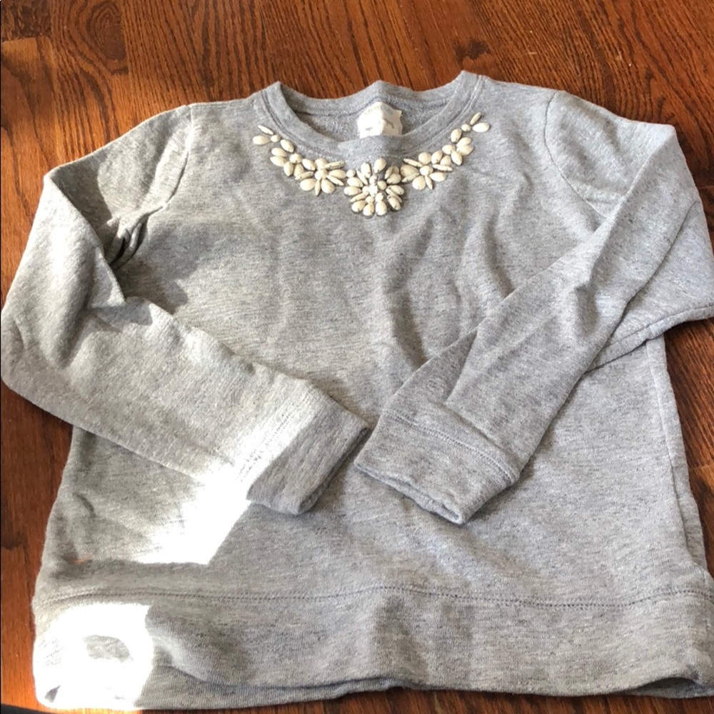 Crewcuts beaded sweatshirt